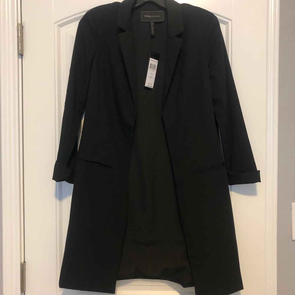 BCBG Maxazria Trench Blazer Jacket